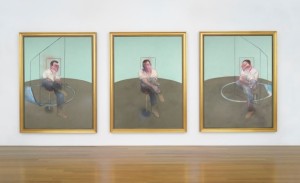 Three Portraits of John Edwards by Francis Bacon